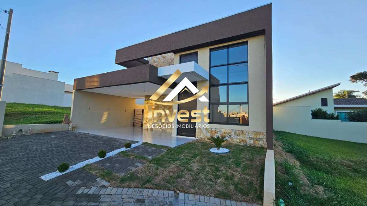 Casa de condomínio à venda com 3 quartos - Contorno,Ponta Grossa