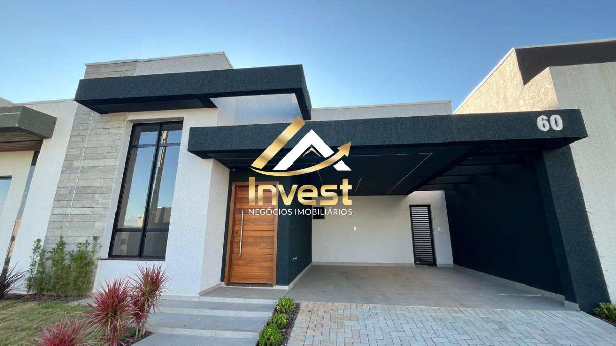 Casa de condomínio à venda com 3 quartos, 136m² - Contorno,Ponta Grossa