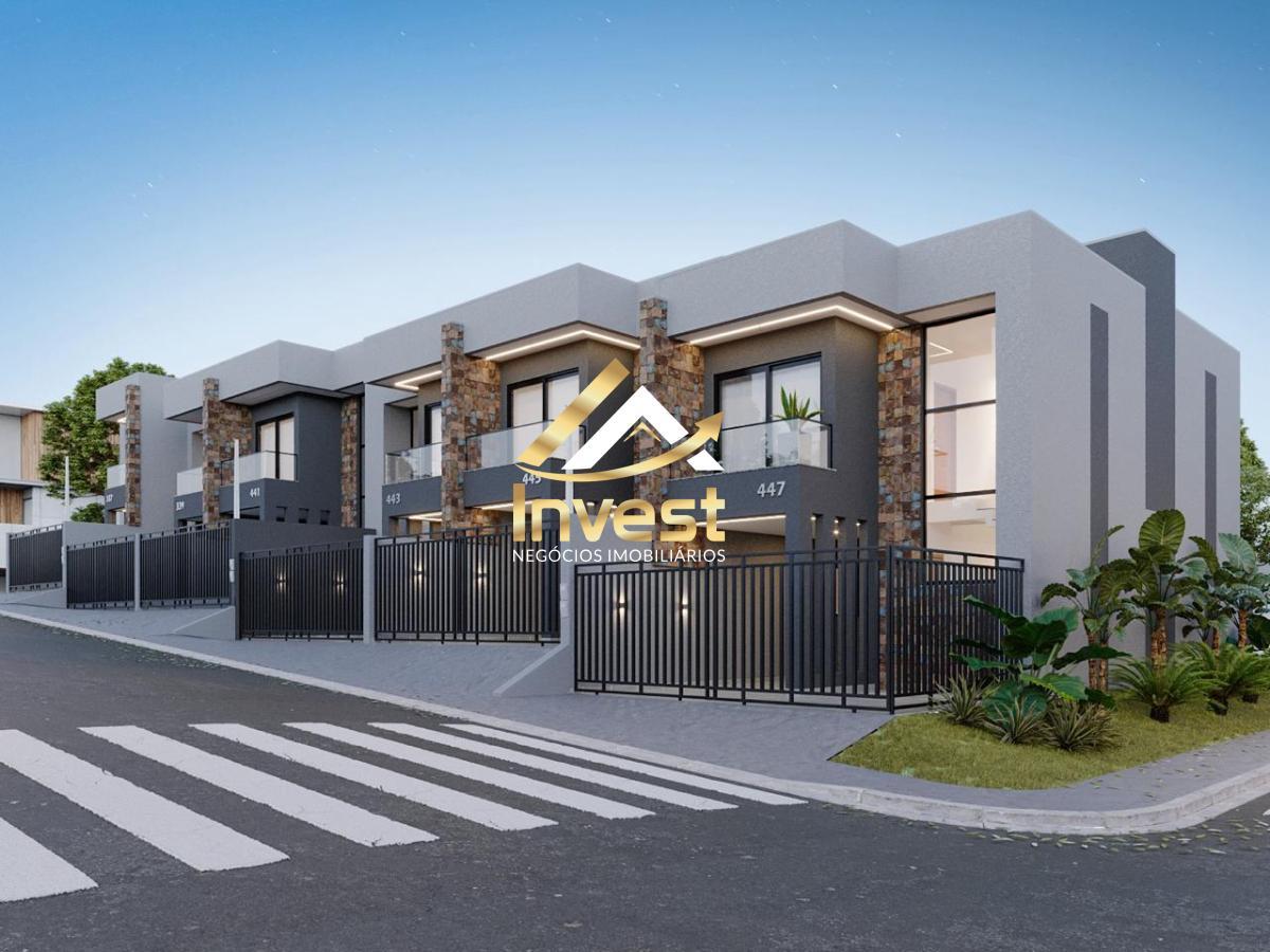 Sobrado à venda com 3 quartos, 112,80m² - Jd. Carvalho,Ponta Grossa