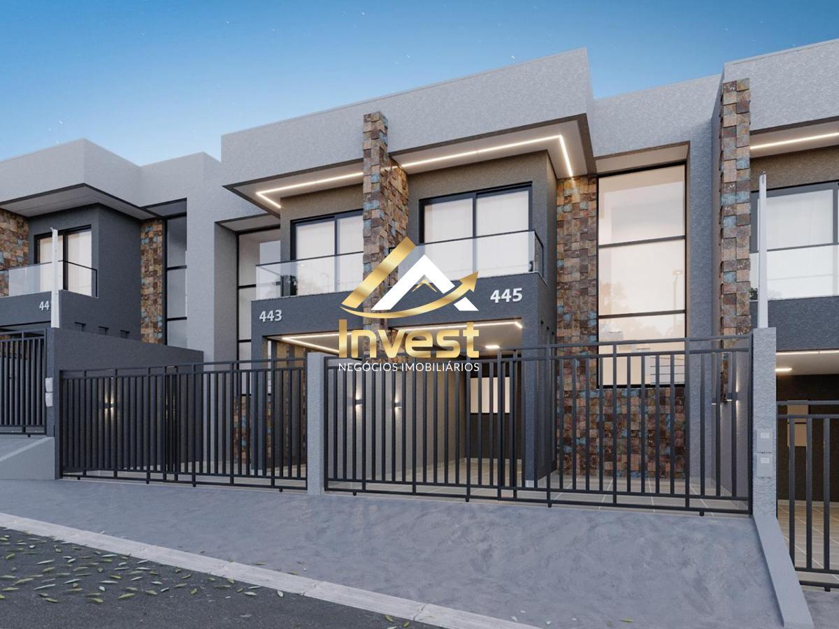  - Sobrado com 3 quartos, 112,80m², à venda em Ponta Grossa, Jd. Carvalho